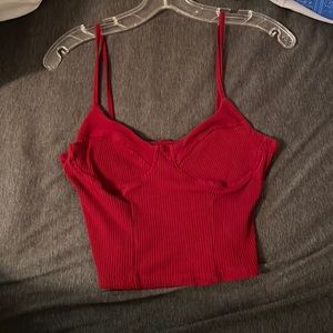 red tank top